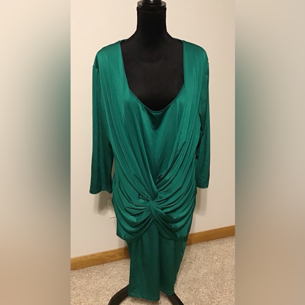 Sydney's Closet Green Celebration Dress